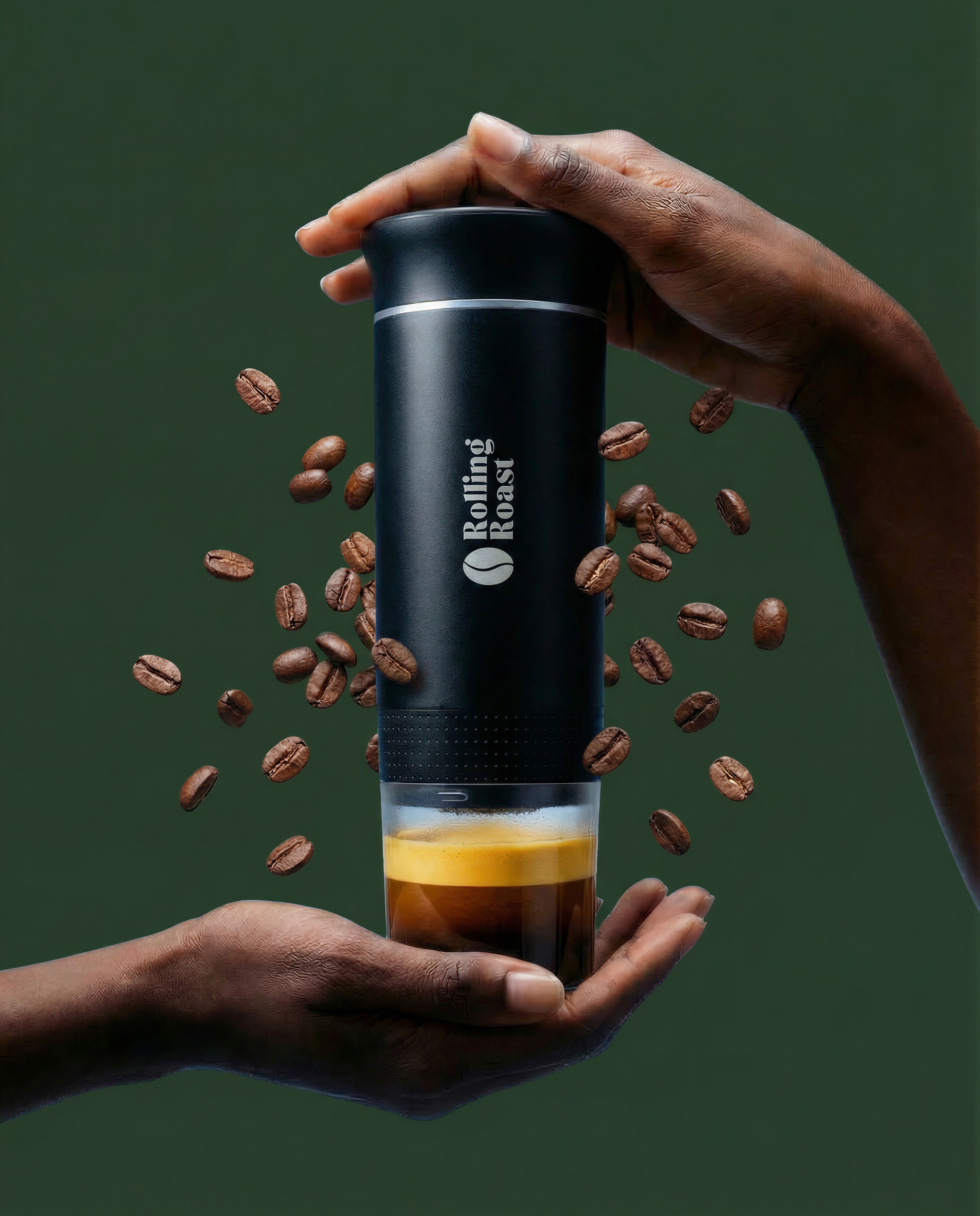 Rolling Roast Nomad 3-in-1 portable espresso machine