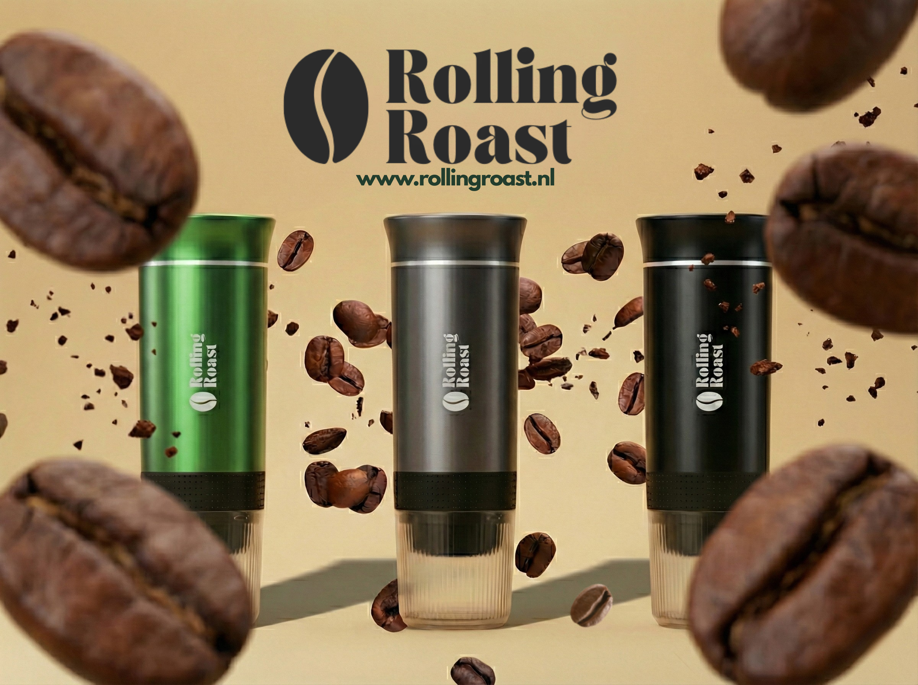 Draagbare Koffiemaker | Rolling Roast