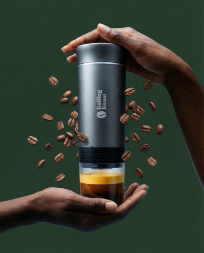 Rolling Roast Nomad 3-in-1 portable espresso machine